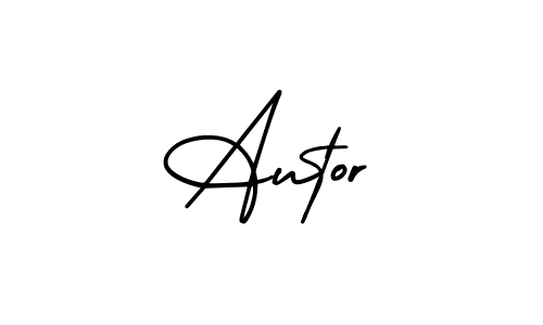 Best and Professional Signature Style for Autor. AmerikaSignatureDemo-Regular Best Signature Style Collection. Autor signature style 3 images and pictures png