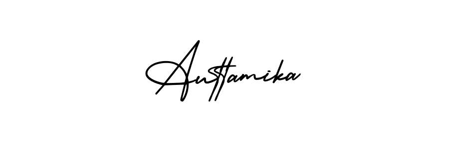 Best and Professional Signature Style for Auttamika. AmerikaSignatureDemo-Regular Best Signature Style Collection. Auttamika signature style 3 images and pictures png
