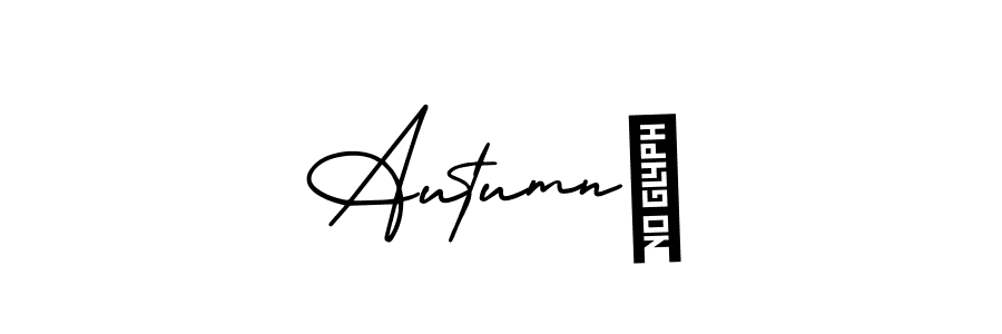 Also we have Autumn♡ name is the best signature style. Create professional handwritten signature collection using AmerikaSignatureDemo-Regular autograph style. Autumn♡ signature style 3 images and pictures png