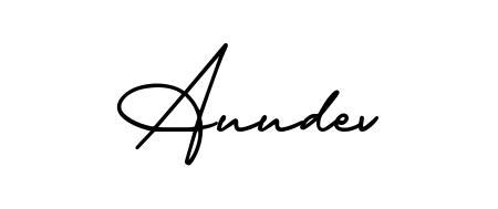 The AmerikaSignatureDemo-Regular signature style provides a bold statement for name Auudev. Designed for business owners, executives, and leaders. Auudev signature style 3 images and pictures png