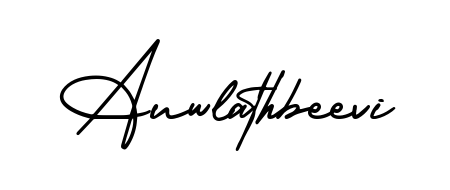 Build your personal autograph collection for name Auwlathbeevi with AmerikaSignatureDemo-Regular design. Browse, select, and save your favorites. Auwlathbeevi signature style 3 images and pictures png