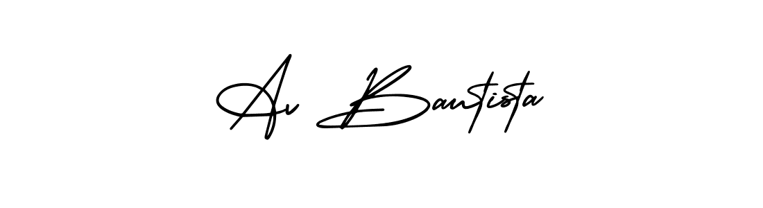 Similarly AmerikaSignatureDemo-Regular is the best handwritten signature design. Signature creator online .You can use it as an online autograph creator for name Av Bautista. Av Bautista signature style 3 images and pictures png