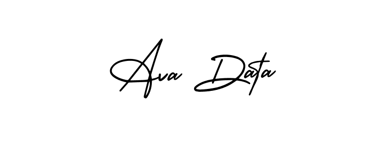 Make a short Ava Data signature style. Manage your documents anywhere anytime using AmerikaSignatureDemo-Regular. Create and add eSignatures, submit forms, share and send files easily. Ava Data signature style 3 images and pictures png