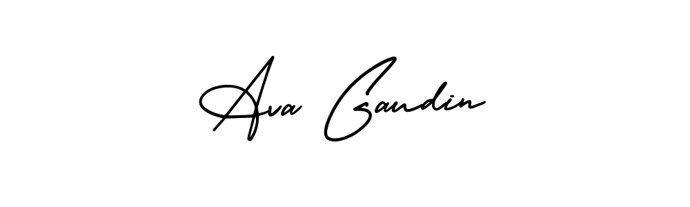 Check out images of Autograph of Ava Gaudin name. Actor Ava Gaudin Signature Style. AmerikaSignatureDemo-Regular is a professional sign style online. Ava Gaudin signature style 3 images and pictures png