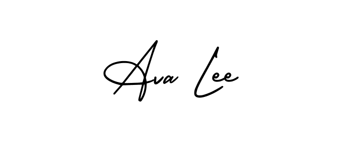 It looks lik you need a new signature style for name Ava Lee. Design unique handwritten (AmerikaSignatureDemo-Regular) signature with our free signature maker in just a few clicks. Ava Lee signature style 3 images and pictures png