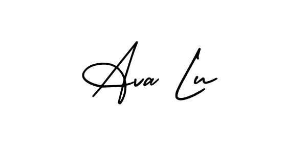 See photos of Ava Lu official signature by Spectra . Check more albums & portfolios. Read reviews & check more about AmerikaSignatureDemo-Regular font. Ava Lu signature style 3 images and pictures png