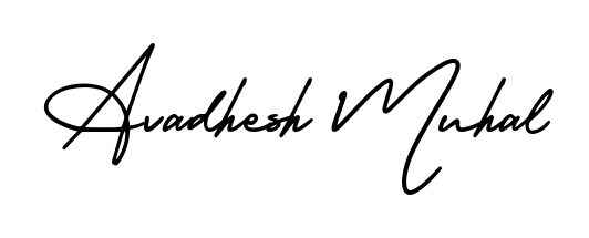 Elevate your brand with a stunning Avadhesh Muhal eSignature. The AmerikaSignatureDemo-Regular style provides a balanced, flowing aesthetic for everyday signing. Avadhesh Muhal signature style 3 images and pictures png