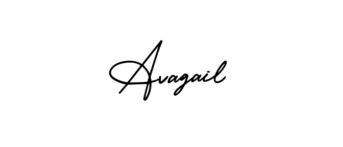 Design your own signature with our free online signature maker. With this signature software, you can create a handwritten (AmerikaSignatureDemo-Regular) signature for name Avagail. Avagail signature style 3 images and pictures png