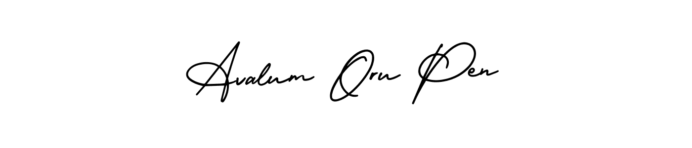 Best and Professional Signature Style for Avalum Oru Pen. AmerikaSignatureDemo-Regular Best Signature Style Collection. Avalum Oru Pen signature style 3 images and pictures png