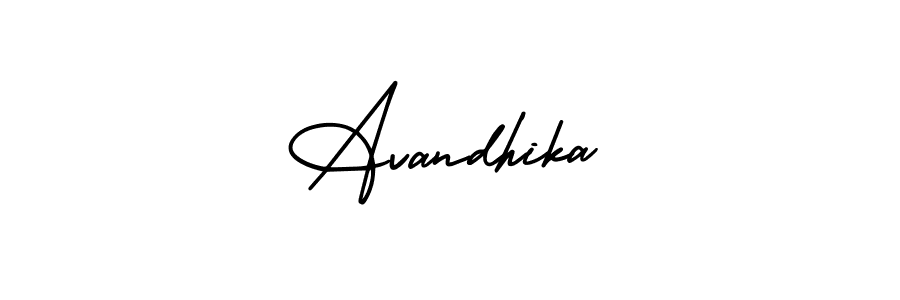Also You can easily find your signature by using the search form. We will create Avandhika name handwritten signature images for you free of cost using AmerikaSignatureDemo-Regular sign style. Avandhika signature style 3 images and pictures png