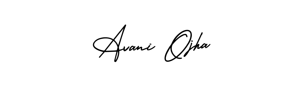 Also we have Avani Ojha name is the best signature style. Create professional handwritten signature collection using AmerikaSignatureDemo-Regular autograph style. Avani Ojha signature style 3 images and pictures png