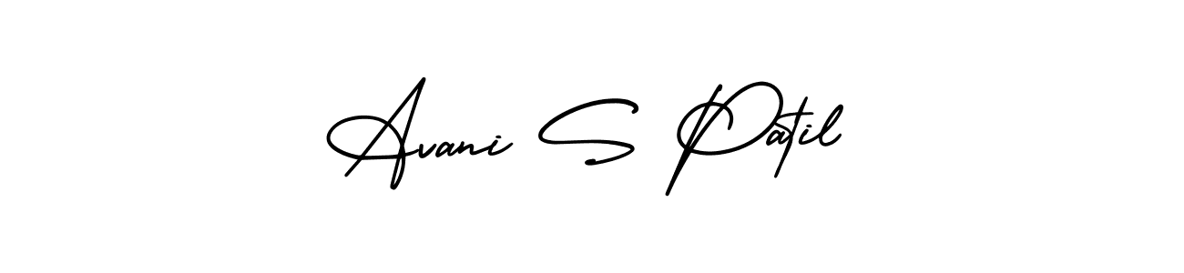 Create a beautiful signature design for name Avani S Patil. With this signature (AmerikaSignatureDemo-Regular) fonts, you can make a handwritten signature for free. Avani S Patil signature style 3 images and pictures png