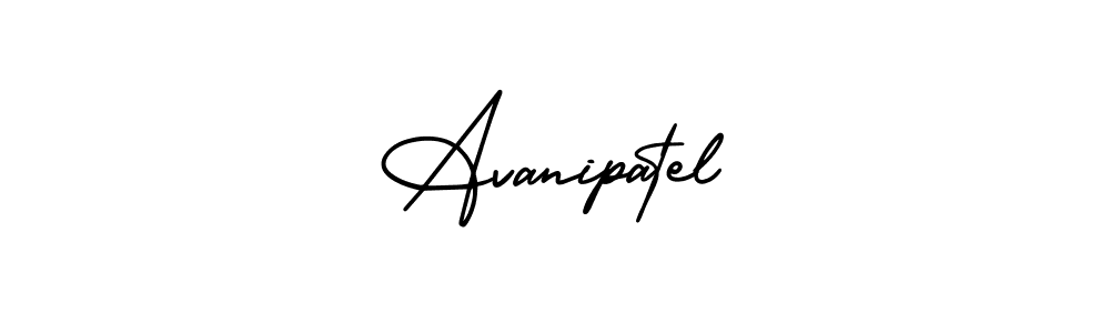 Similarly AmerikaSignatureDemo-Regular is the best handwritten signature design. Signature creator online .You can use it as an online autograph creator for name Avanipatel. Avanipatel signature style 3 images and pictures png
