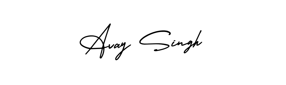 Also we have Avay Singh name is the best signature style. Create professional handwritten signature collection using AmerikaSignatureDemo-Regular autograph style. Avay Singh signature style 3 images and pictures png