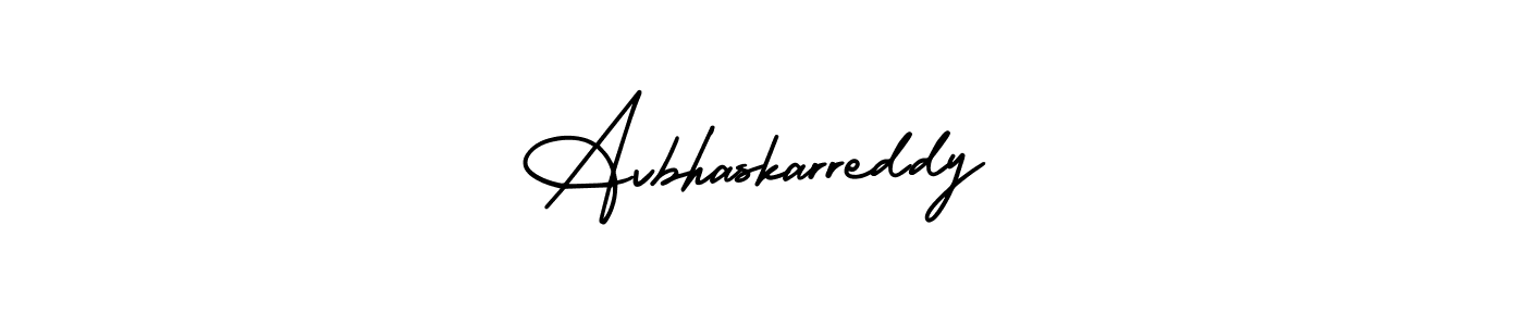 It looks lik you need a new signature style for name Avbhaskarreddy. Design unique handwritten (AmerikaSignatureDemo-Regular) signature with our free signature maker in just a few clicks. Avbhaskarreddy signature style 3 images and pictures png