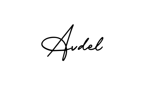 Best and Professional Signature Style for Avdel. AmerikaSignatureDemo-Regular Best Signature Style Collection. Avdel signature style 3 images and pictures png