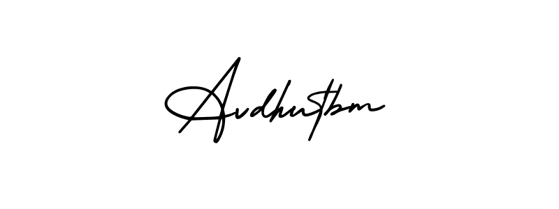 You can use this online signature creator to create a handwritten signature for the name Avdhutbm. This is the best online autograph maker. Avdhutbm signature style 3 images and pictures png