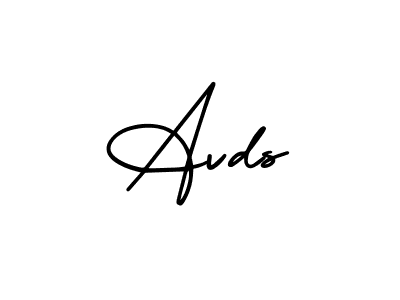 Make a beautiful signature design for name Avds. With this signature (AmerikaSignatureDemo-Regular) style, you can create a handwritten signature for free. Avds signature style 3 images and pictures png