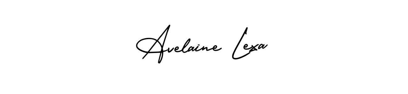 How to Draw Avelaine Lexa signature style? AmerikaSignatureDemo-Regular is a latest design signature styles for name Avelaine Lexa. Avelaine Lexa signature style 3 images and pictures png