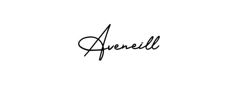 Create a beautiful signature design for name Aveneill. With this signature (AmerikaSignatureDemo-Regular) fonts, you can make a handwritten signature for free. Aveneill signature style 3 images and pictures png