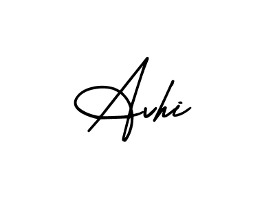 How to make Avhi signature? AmerikaSignatureDemo-Regular is a professional autograph style. Create handwritten signature for Avhi name. Avhi signature style 3 images and pictures png