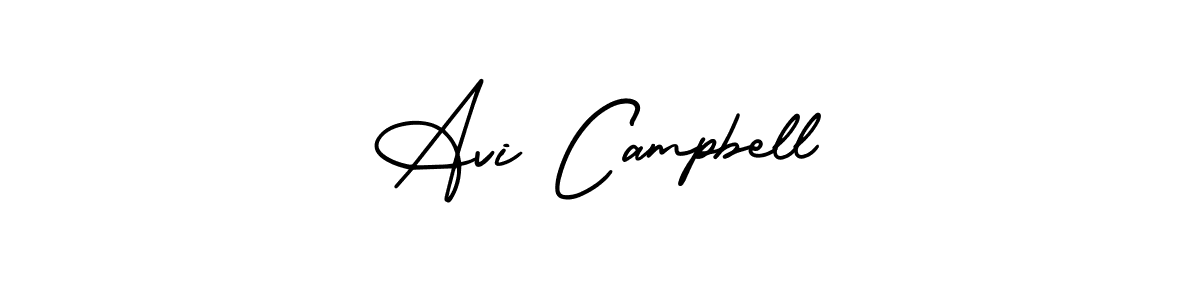 Make a beautiful signature design for name Avi Campbell. Use this online signature maker to create a handwritten signature for free. Avi Campbell signature style 3 images and pictures png