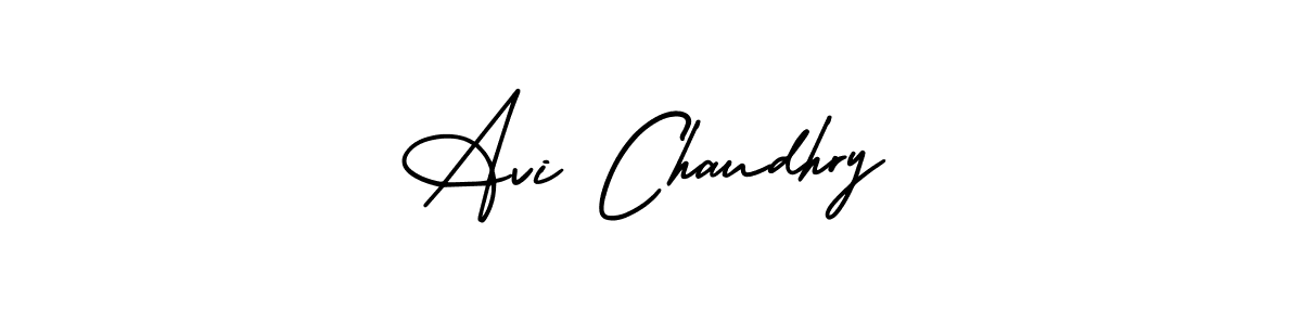 It looks lik you need a new signature style for name Avi Chaudhry. Design unique handwritten (AmerikaSignatureDemo-Regular) signature with our free signature maker in just a few clicks. Avi Chaudhry signature style 3 images and pictures png