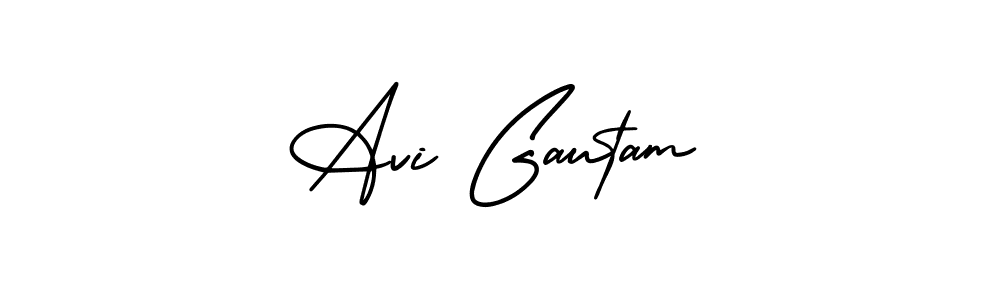 Also You can easily find your signature by using the search form. We will create Avi Gautam name handwritten signature images for you free of cost using AmerikaSignatureDemo-Regular sign style. Avi Gautam signature style 3 images and pictures png