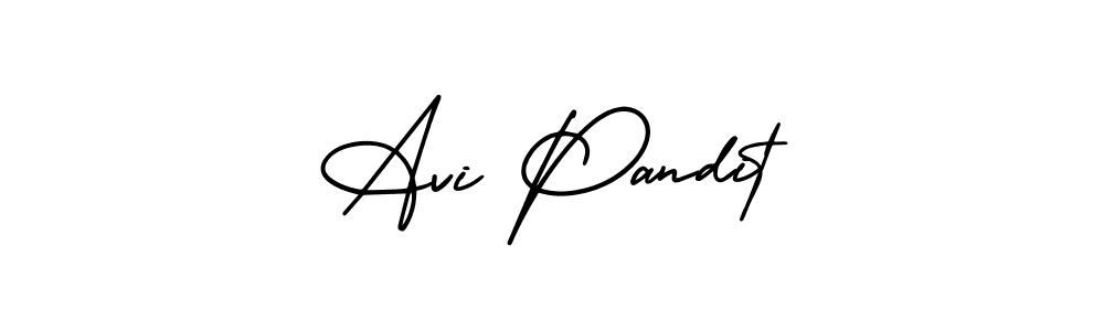 This is the best signature style for the Avi Pandit name. Also you like these signature font (AmerikaSignatureDemo-Regular). Mix name signature. Avi Pandit signature style 3 images and pictures png