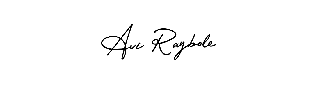 How to make Avi Raybole name signature. Use AmerikaSignatureDemo-Regular style for creating short signs online. This is the latest handwritten sign. Avi Raybole signature style 3 images and pictures png