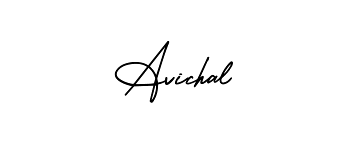 Create a beautiful signature design for name Avichal. With this signature (AmerikaSignatureDemo-Regular) fonts, you can make a handwritten signature for free. Avichal signature style 3 images and pictures png