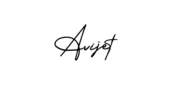 Also we have Avijet name is the best signature style. Create professional handwritten signature collection using AmerikaSignatureDemo-Regular autograph style. Avijet signature style 3 images and pictures png