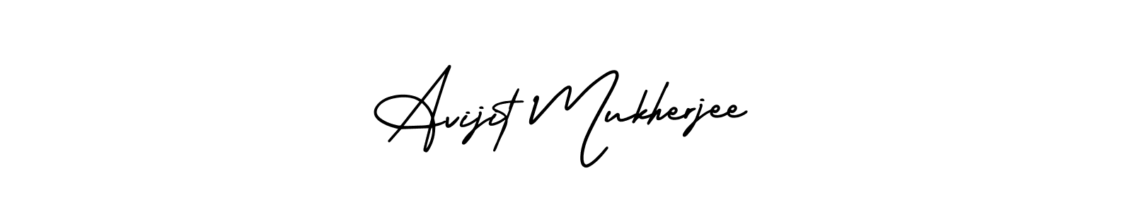 Create a beautiful signature design for name Avijit Mukherjee. With this signature (AmerikaSignatureDemo-Regular) fonts, you can make a handwritten signature for free. Avijit Mukherjee signature style 3 images and pictures png