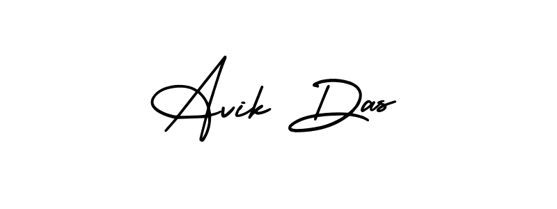 It looks lik you need a new signature style for name Avik Das. Design unique handwritten (AmerikaSignatureDemo-Regular) signature with our free signature maker in just a few clicks. Avik Das signature style 3 images and pictures png