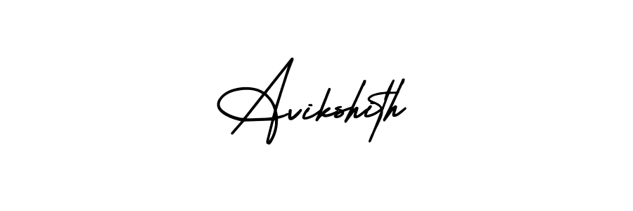 How to make Avikshith signature? AmerikaSignatureDemo-Regular is a professional autograph style. Create handwritten signature for Avikshith name. Avikshith signature style 3 images and pictures png