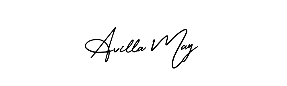 You can use this online signature creator to create a handwritten signature for the name Avilla May. This is the best online autograph maker. Avilla May signature style 3 images and pictures png