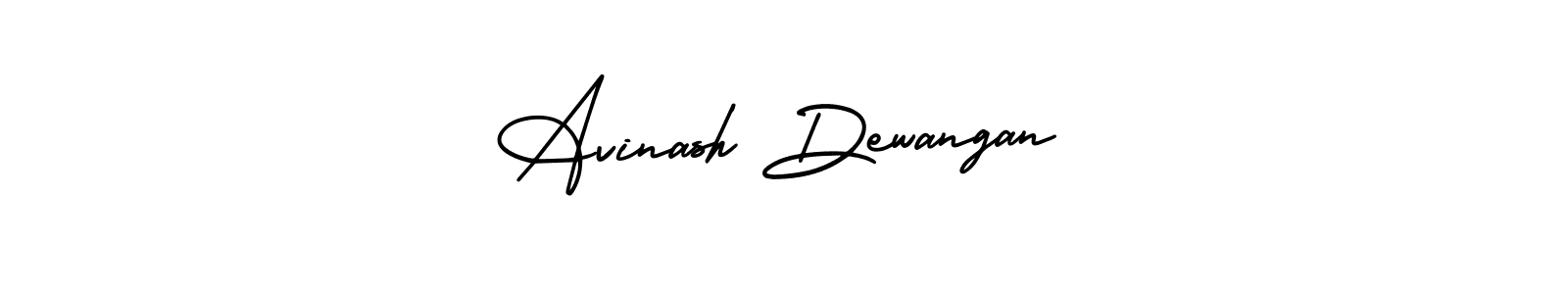 Make a beautiful signature design for name Avinash Dewangan. With this signature (AmerikaSignatureDemo-Regular) style, you can create a handwritten signature for free. Avinash Dewangan signature style 3 images and pictures png