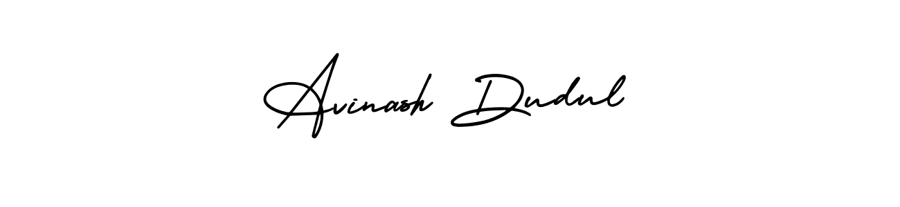 Design your own signature with our free online signature maker. With this signature software, you can create a handwritten (AmerikaSignatureDemo-Regular) signature for name Avinash Dudul. Avinash Dudul signature style 3 images and pictures png