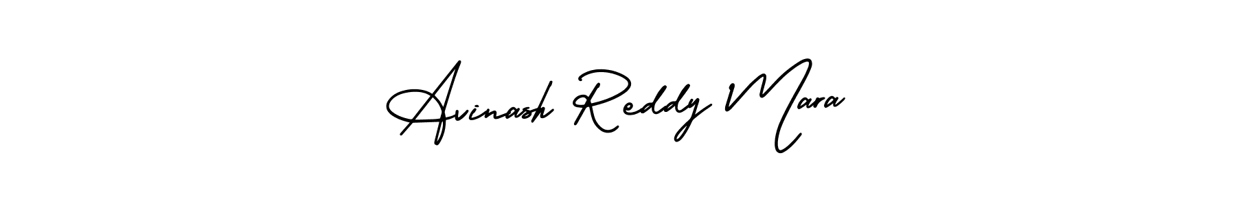 How to make Avinash Reddy Mara signature? AmerikaSignatureDemo-Regular is a professional autograph style. Create handwritten signature for Avinash Reddy Mara name. Avinash Reddy Mara signature style 3 images and pictures png