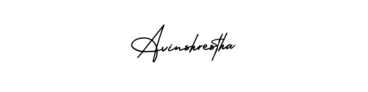 Also we have Avinshrestha name is the best signature style. Create professional handwritten signature collection using AmerikaSignatureDemo-Regular autograph style. Avinshrestha signature style 3 images and pictures png