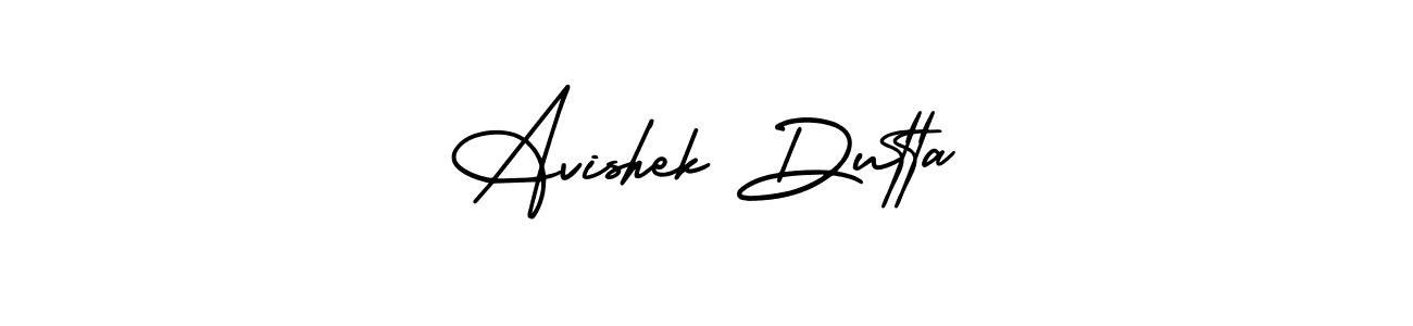 Create a beautiful signature design for name Avishek Dutta. With this signature (AmerikaSignatureDemo-Regular) fonts, you can make a handwritten signature for free. Avishek Dutta signature style 3 images and pictures png