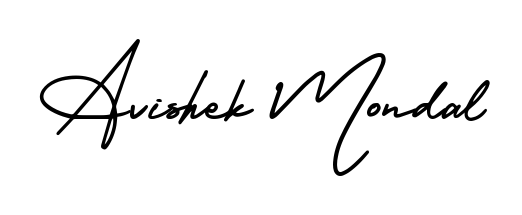 How to make Avishek Mondal name signature. Use AmerikaSignatureDemo-Regular style for creating short signs online. This is the latest handwritten sign. Avishek Mondal signature style 3 images and pictures png