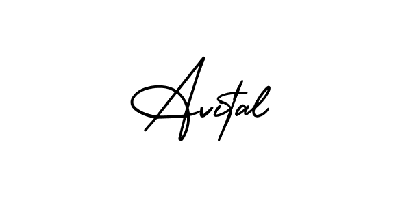 if you are searching for the best signature style for your name Avital. so please give up your signature search. here we have designed multiple signature styles  using AmerikaSignatureDemo-Regular. Avital signature style 3 images and pictures png