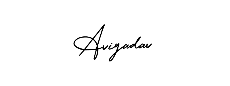 This is the best signature style for the Aviyadav name. Also you like these signature font (AmerikaSignatureDemo-Regular). Mix name signature. Aviyadav signature style 3 images and pictures png