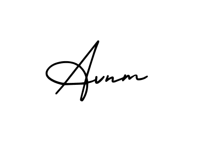 AmerikaSignatureDemo-Regular is a professional signature style that is perfect for those who want to add a touch of class to their signature. It is also a great choice for those who want to make their signature more unique. Get Avnm name to fancy signature for free. Avnm signature style 3 images and pictures png