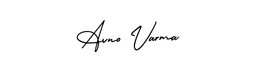 Also we have Avno Varma name is the best signature style. Create professional handwritten signature collection using AmerikaSignatureDemo-Regular autograph style. Avno Varma signature style 3 images and pictures png