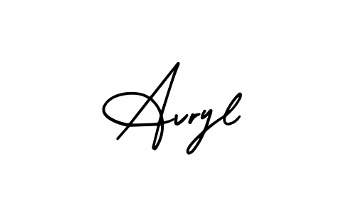 Also You can easily find your signature by using the search form. We will create Avryl name handwritten signature images for you free of cost using AmerikaSignatureDemo-Regular sign style. Avryl signature style 3 images and pictures png