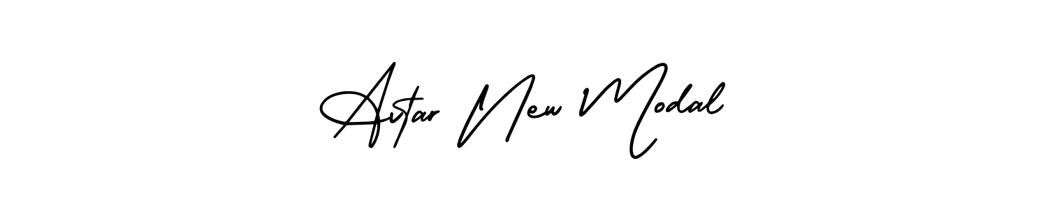 Once you've used our free online signature maker to create your best signature AmerikaSignatureDemo-Regular style, it's time to enjoy all of the benefits that Avtar New Modal name signing documents. Avtar New Modal signature style 3 images and pictures png
