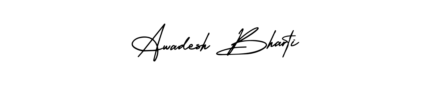 Best and Professional Signature Style for Awadesh Bharti. AmerikaSignatureDemo-Regular Best Signature Style Collection. Awadesh Bharti signature style 3 images and pictures png
