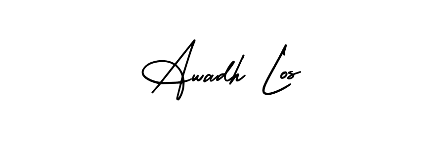 Make a short Awadh Los signature style. Manage your documents anywhere anytime using AmerikaSignatureDemo-Regular. Create and add eSignatures, submit forms, share and send files easily. Awadh Los signature style 3 images and pictures png